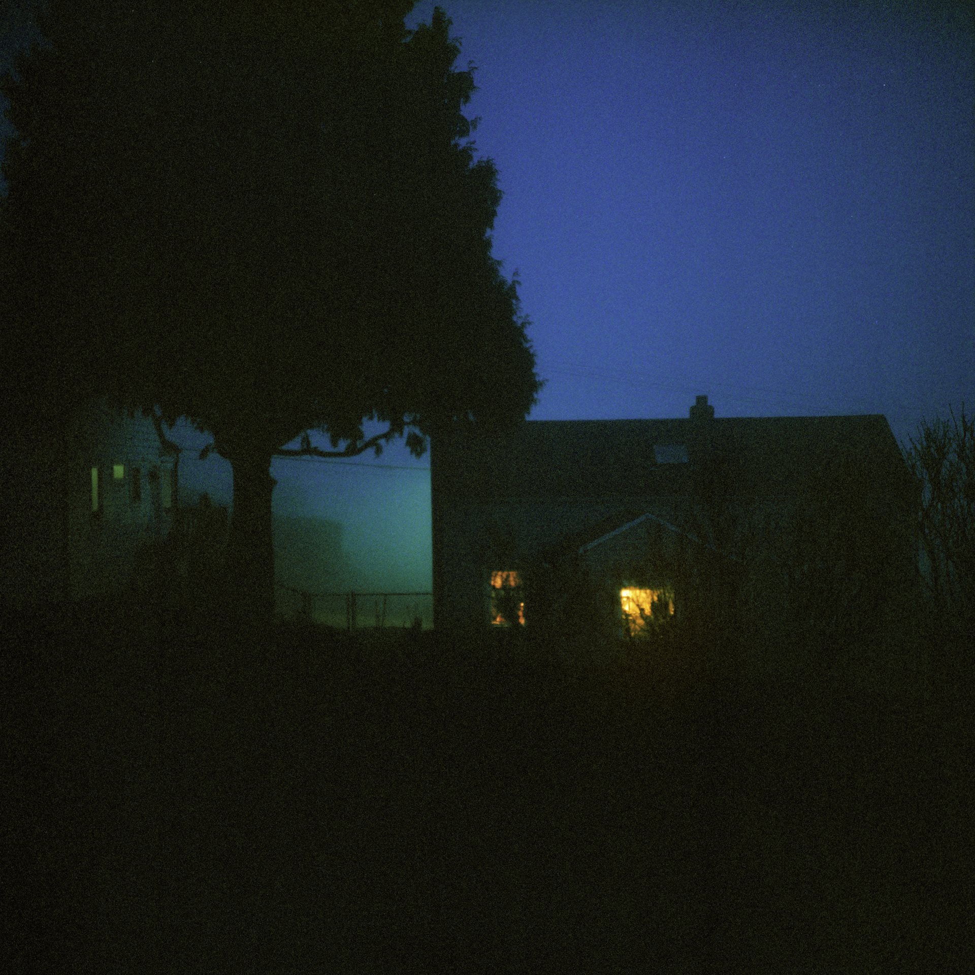 View from the death bed. There are no permanent residents here. Washington, United States.